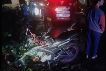 Kecelakaan di Plaosan Magetan, Warga Tulungagung Tewas di Tikungan Ngerong Foto BeritaJatim.com