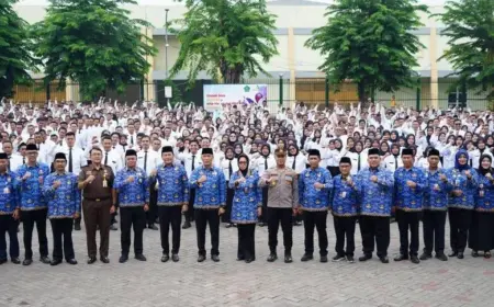 Bupati Sidoarjo Serahkan SK kepada 3.862 Tenaga PPPK Foto BeritaJatim.com