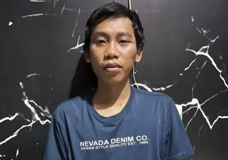 Residivis Curanmor Asal Lamongan Kembali Dibekuk Polisi Usai Beraksi di Balongpanggang Gresik Foto BeritaJatim.com