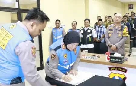 Kapolres Sumenep Pastikan Seleksi Penerimaan Bintara Brimob Tanpa Pungutan Foto BeritaJatim.com