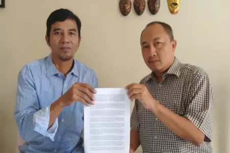 GENTA Indonesia Peringatkan Risiko Korupsi dari Rekomendasi Pelepasan Aset EV Pertamina di Surabaya Foto BeritaJatim.com