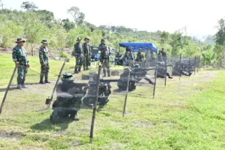 Tingkatkan Kemampuan Tempur, Kodim 0802/Ponorogo Gelar Latbakjatri Foto BeritaJatim.com