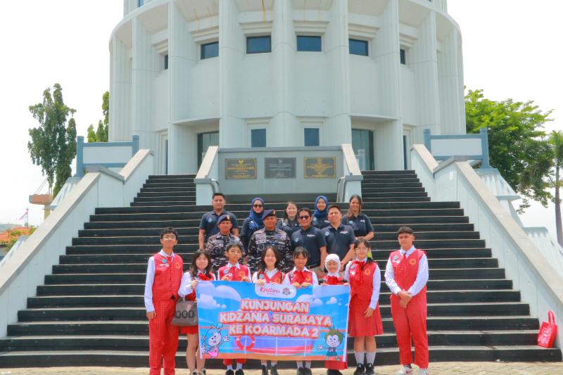 KidZania Surabaya bersama Koarmada II Perkuat Pendidikan Nasionalisme Anak Melalui Diskusi di Monjaya Foto BeritaJatim.com