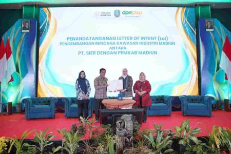 Dukung Realisasi Kawasan Industri di Jatim, SIER Teken LoI dengan Pemkab Madiun Foto BeritaJatim.com