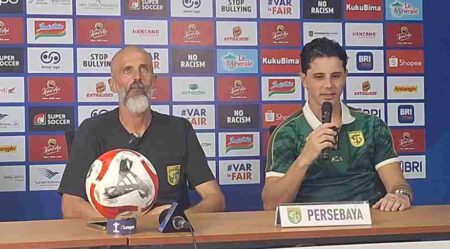 Pelatih Persebaya Kecewa Gagal Menang atas Arema di Kandang Foto BeritaJatim.com