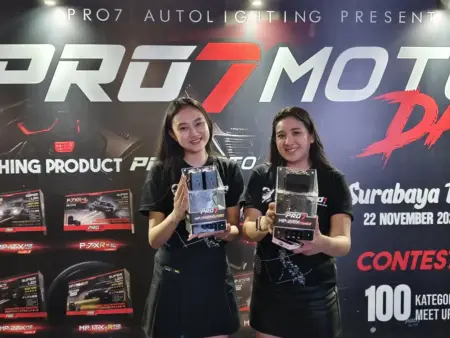 PRO7 MOTO Hadirkan Standar BILED Premium ke Jalanan Surabaya Foto BeritaJatim.com
