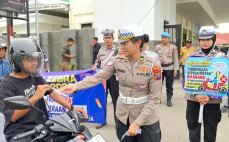 Operasi Zebra Semeru di Pamekasan Sasar 8 Pelanggaran Prioritas Foto BeritaJatim.com