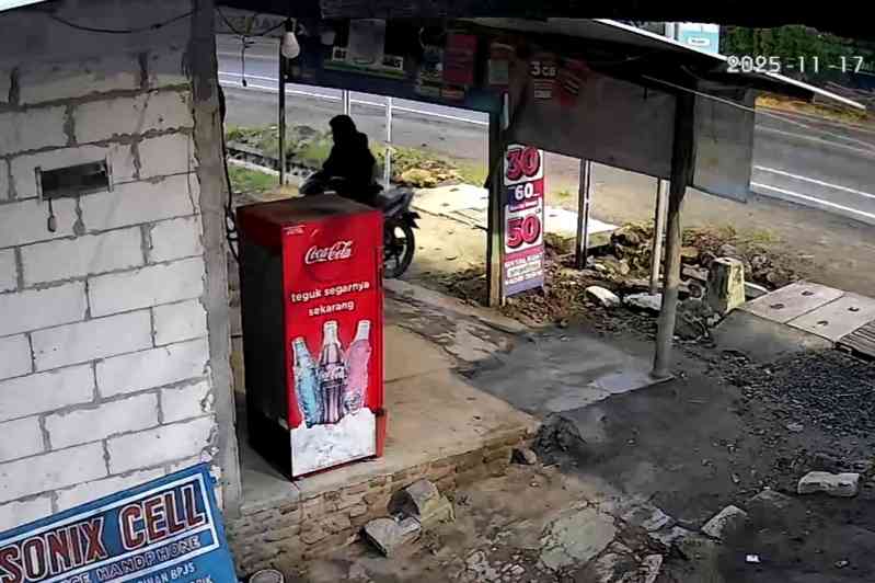 Motor Pedagang Pecel di Maospati Magetan Dicuri, Aksi Pelaku Terekam CCTV Foto BeritaJatim.com