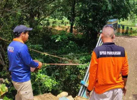 BPBD Pamekasan Petakan Potensi Bencana Musim Penghujan Foto BeritaJatim.com