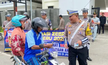 Dalam Sepekan, 6.870 Pelanggar Terjaring Operasi Zebra Semeru di Pamekasan Foto BeritaJatim.com