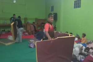 Kemensos Kirim Bantuan dan Dirikan Dapur Umum Korban Longsor Banjarnegara Foto BeritaJatim.com