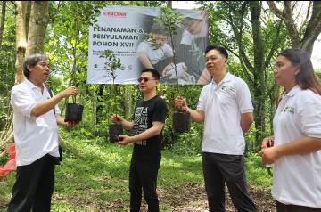 KENCANA Group Tanam 1.000 Pohon di Lereng Gunung Welirang, Perkuat Komitmen Industri Ramah Lingkungan Foto BeritaJatim.com