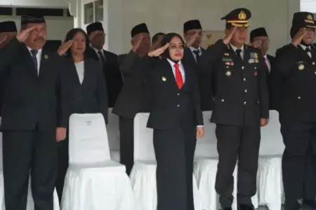 Pemkab Kediri Peringati Hari Pahlawan 2025, Tekankan Semangat Melanjutkan Perjuangan Foto BeritaJatim.com