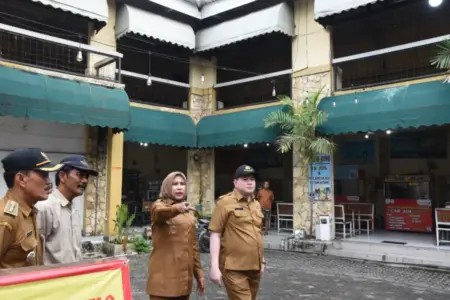 Sentra Kuliner Jalan Gajahmada Sidoarjo Sepi, Wabup Sidoarjo Turun Tangan Foto BeritaJatim.com