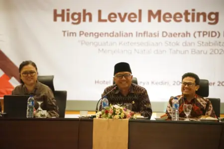 HLM TPID Kota Kediri, Gus Qowim Tegaskan Sinergi Pengendalian Inflasi Jelang Natal dan Tahun Baru Foto BeritaJatim.com