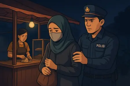 Licin! Polisi Tangkap Pelaku Pencurian di Warung Makan Ponorogo Bermodus Pesan Nasi Bungkus Foto BeritaJatim.com