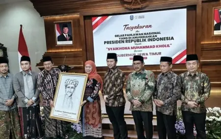 Tasyakuran Pahlawan Syaikhona Kholil, Khofifah: Sumber Cahaya Spiritual dan Intelektual dari Madura Foto BeritaJatim.com