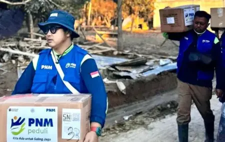 Relawan PNM Kembali Salurkan Bantuan ke Korban Bencana Sumatra Foto BeritaJatim.com