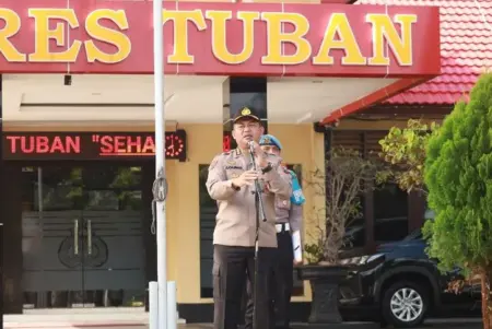 Jadi Plt Kapolres Tuban, Kombespol Agung Setyo Nugroho Janji Perbaiki Pelayanan Publik Foto BeritaJatim.com