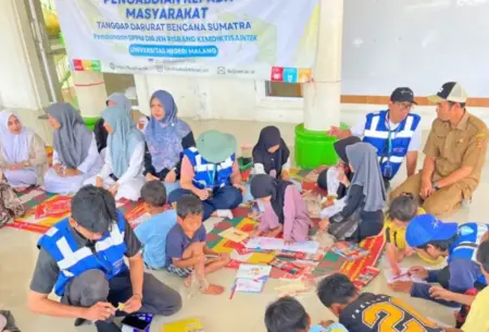 TDB UM Gelar Layanan Kesehatan dan Trauma Healing di Tiga Titik Terdampak Foto BeritaJatim.com