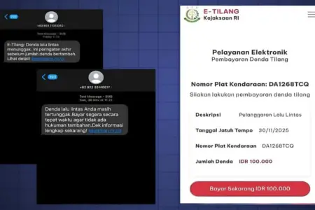 Waspada Modus SMS Tilang Elektronik, Ditressiber Jatim Ungkap Sudah Banyak Korban Foto BeritaJatim.com
