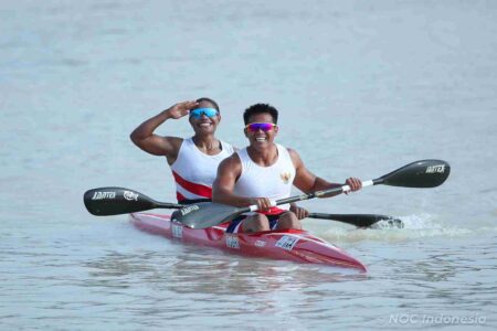 Laju Kencang Stevani dan Subhi Antarkan Merah Putih ke Emas SEA Games 2025 Foto BeritaJatim.com