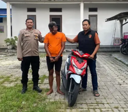 Gasak Honda Beat, Warga Duduksampeyan Gresik Dipenjara Foto BeritaJatim.com