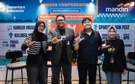Livin’ Fest 2025 Akhiri Tur di Surabaya: Bank Mandiri Gelar Pameran 400 Tenant, Kawinkan UMKM dan Bunga KPR 1,27% Foto BeritaJatim.com