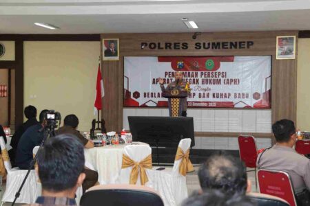 Sambut KUHP dan KUHAP Baru, APH Sumenep Satukan Persepsi Penegakan Hukum Foto BeritaJatim.com