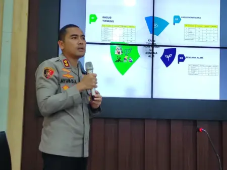 Polres Pacitan Akan Ungkap Kasus Korupsi di Bulan Februari 2026 Foto BeritaJatim.com