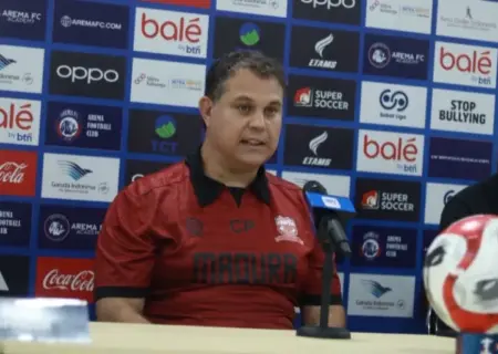 Derby Jatim, Madura United Target 3 Poin di Markas Arema Foto BeritaJatim.com
