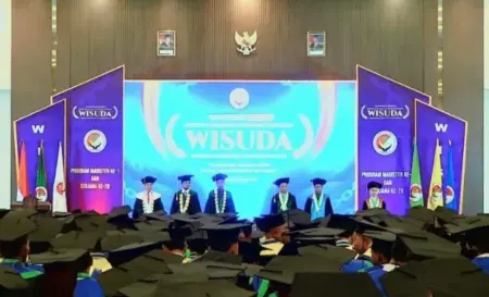 355 Mahasiswa IAI Al-Khairat Pamekasan Diwisuda, 16 Lulusan Magister Foto BeritaJatim.com