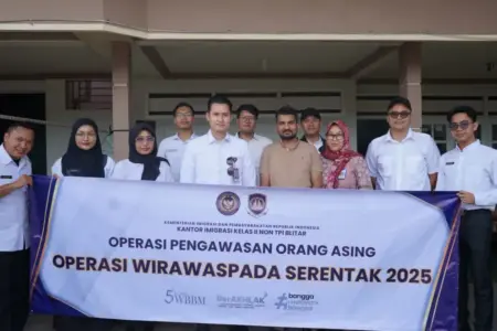 Tiga Hari Operasi Wirawaspada, Imigrasi Pastikan WNA di Blitar-Tulungagung Legal Foto BeritaJatim.com