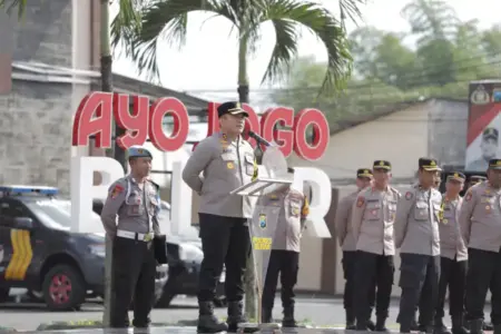 Polres Blitar Larang Konvoi dan Sound Horeg di Malam Tahun Baru, Ini Sanksinya Foto BeritaJatim.com