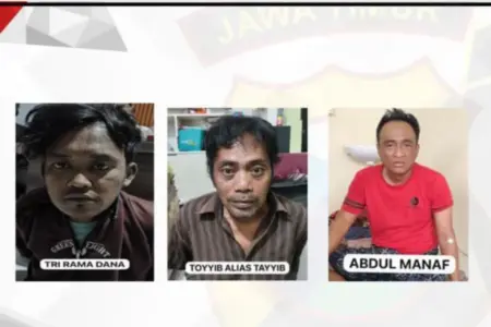 Komplotan Pembobol Rumah di Bangkalan Dibekuk Polisi Foto BeritaJatim.com
