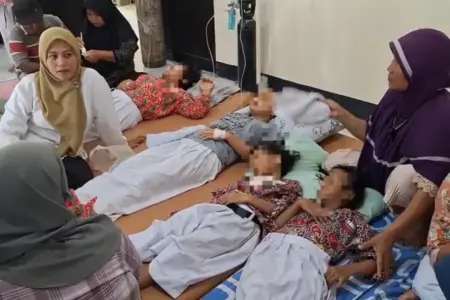 Dua Menu MBG Penyebab Keracunan Massal Siswa di Kawu Ngawi, Hasil Lab Temukan Bakteri Nitrit Foto BeritaJatim.com