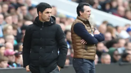 Arsenal vs Aston Villa; Mengancam Pesta Paro Musim The Gunners Foto BeritaJatim.com
