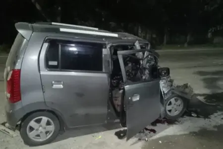 Bus PO Jaya Utama Tabrakan dengan Karimun di Tuban, Dua Meninggal Foto BeritaJatim.com